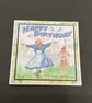 Handmade Funny Wrinklies at the Movies 6 x6 inch Birthday card -  Sound of Music