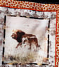 AFRICAN ANIMAL QUILTED WALL HANGING THROW - Image 4