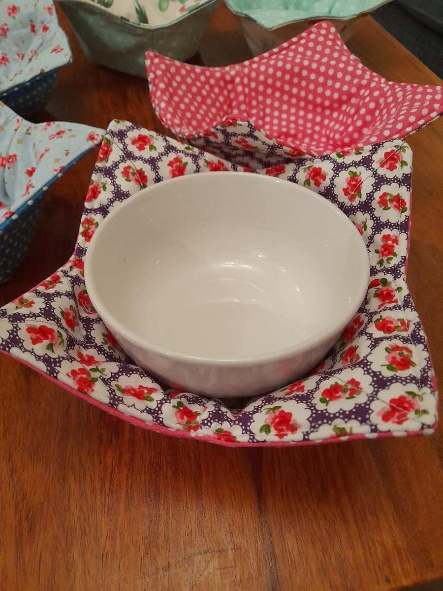 Insulated Bowl Cosies - Soup Bowls - Porridge Bowls - Ice-cream Bowls