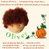 Reserved for Lesley - Oliver Greenwood - a handcrafted Mulberry Green doll