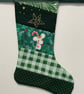 Christmas Stocking Bunting - Green  - Image 7