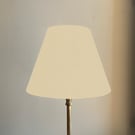 Cream cotton coolie lampshade, empire lampshade, cream cotton empire ceiling 