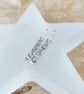 Handmade Fine Silver Orthogonal Drop Earrings - Heritage Lace Design - Image 2