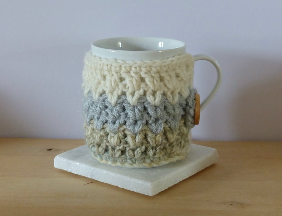 Crocheted Mug Cosy 