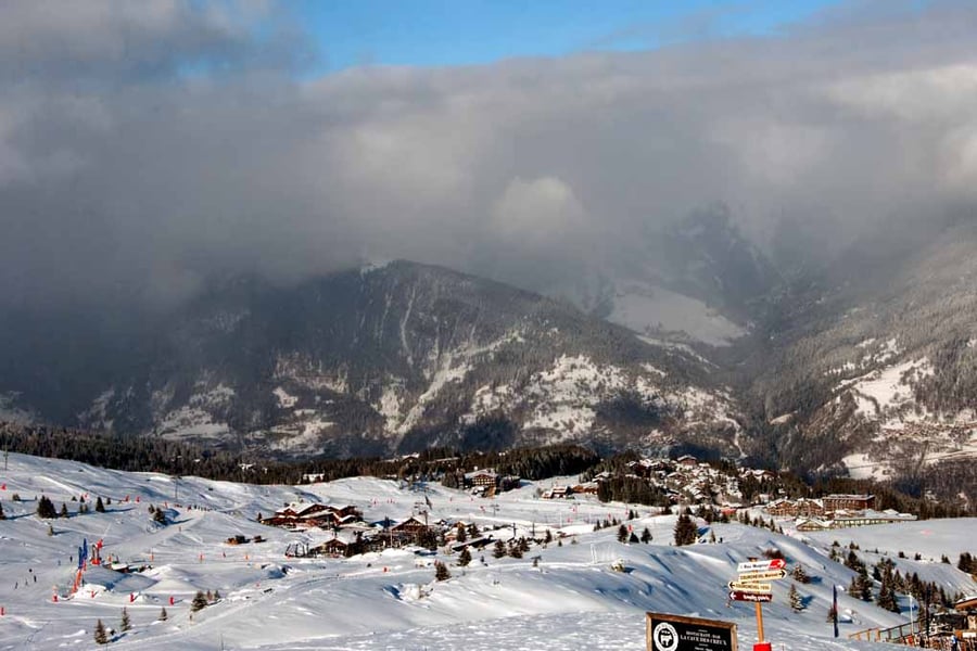 Courchevel 3 Valleys French Alps France Photograph Print