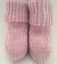Knitted pram crib uggstyle booties - Image 2