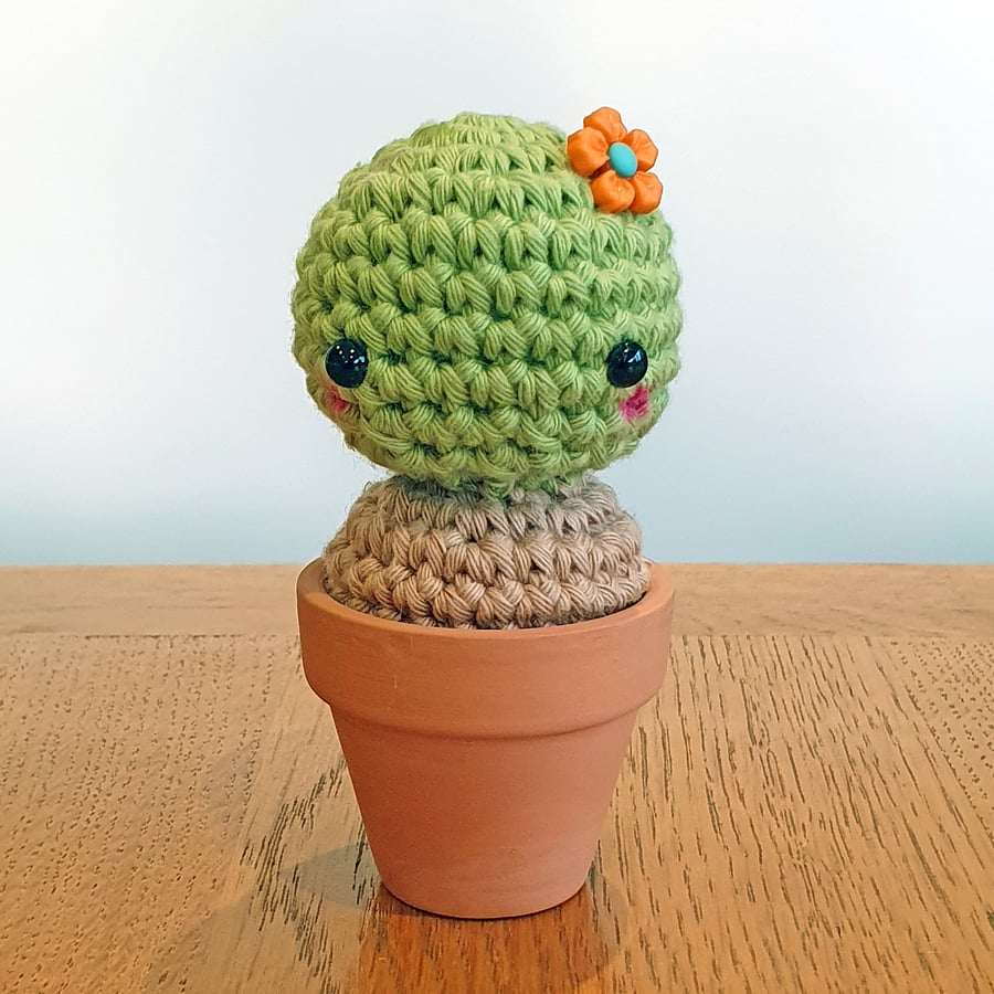 Mavis the Crochet Cactus