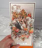 Handmade Autumn Wedding Card (131)Romantic Fall Wedding Congratulations. 