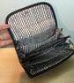 Black and Off-White Clutch Purse. Friend or Family Birthday Gift                 - Image 5