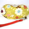 HALF PRICE SALE Glasses case wristlet