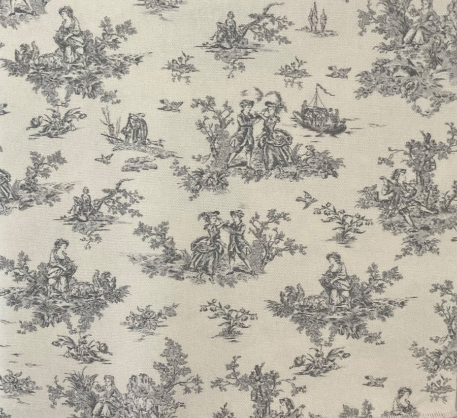 French Design Linen Effect Cotton