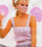 VINTAGE KNITTING PATTERN PDF Camisole Evening Top