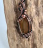 Natural Tigers Eye & Copper Pendant Necklace Gift Crystal Jewellery Jewelry - Image 7