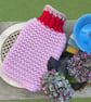 Hand knitted merino wool hot water bottle  - Image 1