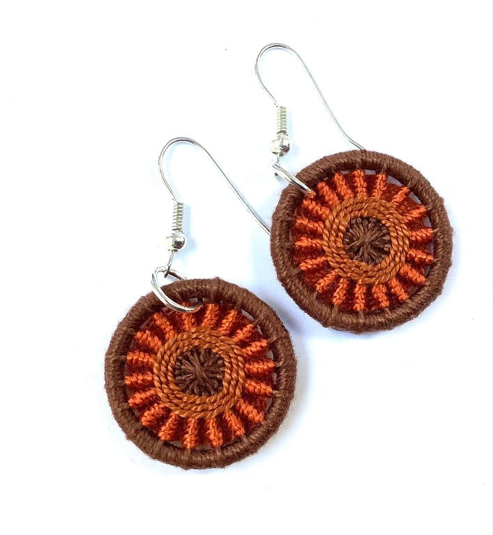 Dorset Button Earrings