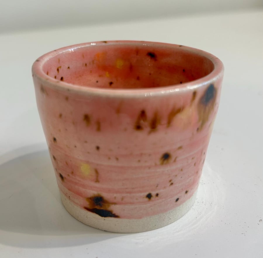 Hand thrown small pot