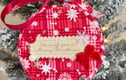Christmas Bauble Hoops
