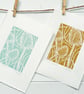 Wild Flower - Teasel - Original Linocut Print - Image 4