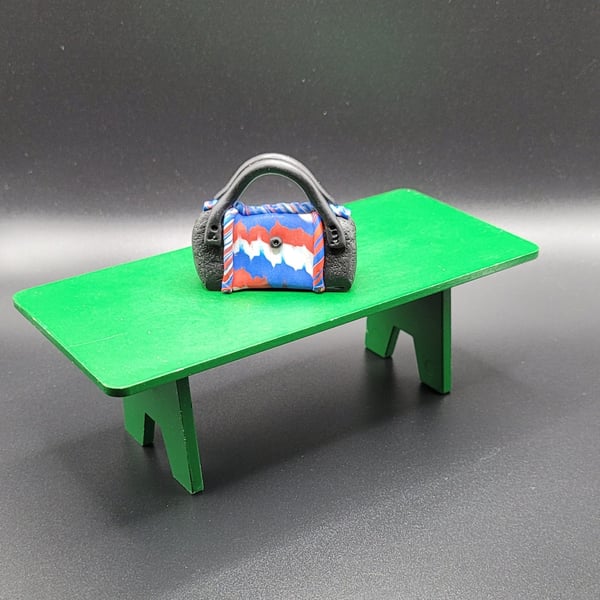 Polymer clay handbag 112 scale miniature novelty gift