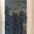 FULL SET of Elder Futhark alphabet Rune's any colour 50 OFF this weekend