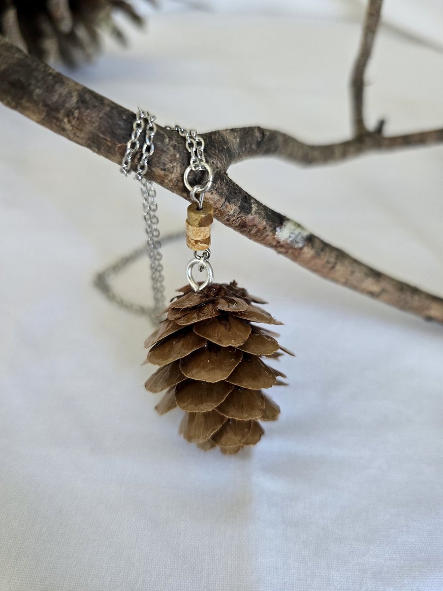 Nature Inspired Handmade Forest Pendant