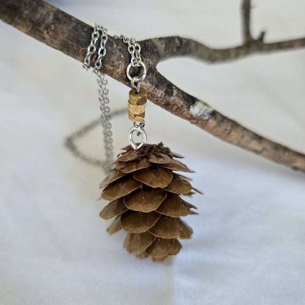 Nature Inspired Handmade Forest Pendant