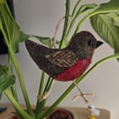 Tweedy robin hanging decoration