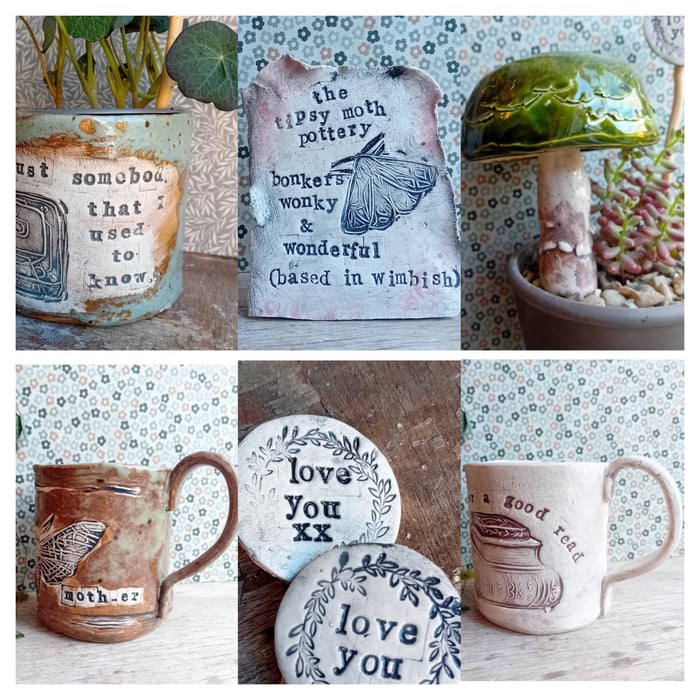 the tipsy moth pottery