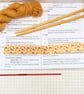 Magnetic Pattern Marker Tamer Guide - Fox & Leaves - 19.5cmA4Letter Size - Image 2