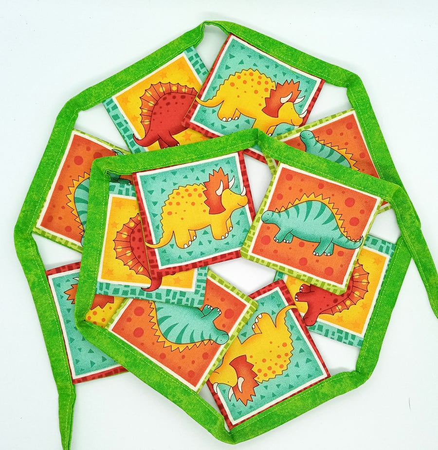 Dinosaur Bunting 144