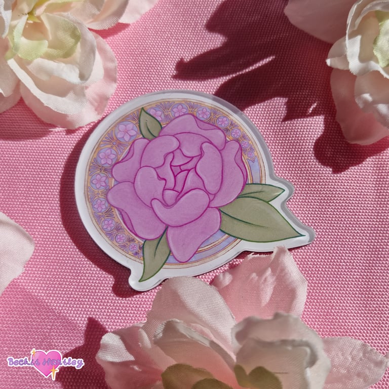 Spring Nouveau Fridge Magnet - Pastel Gifts - Magnet Home Accessories