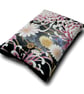 Chrysanthemum Book Sleeve – Japanese Cotton Book Protector with Coconut Button - Image 7