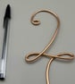 Large wire number for cakes or table displays in a choice of colours