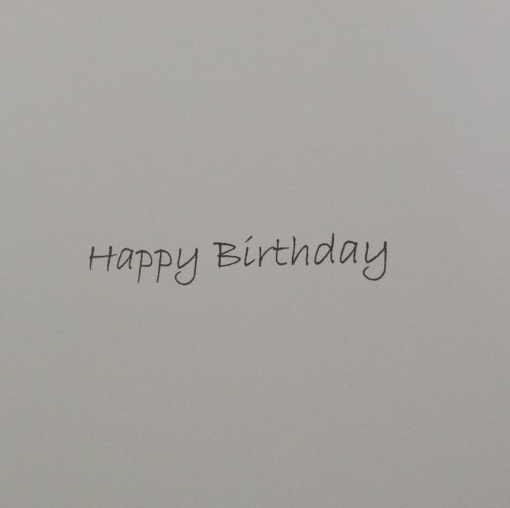 Happy Birthday Card Mosaic Tile inspired Pinks Folksy