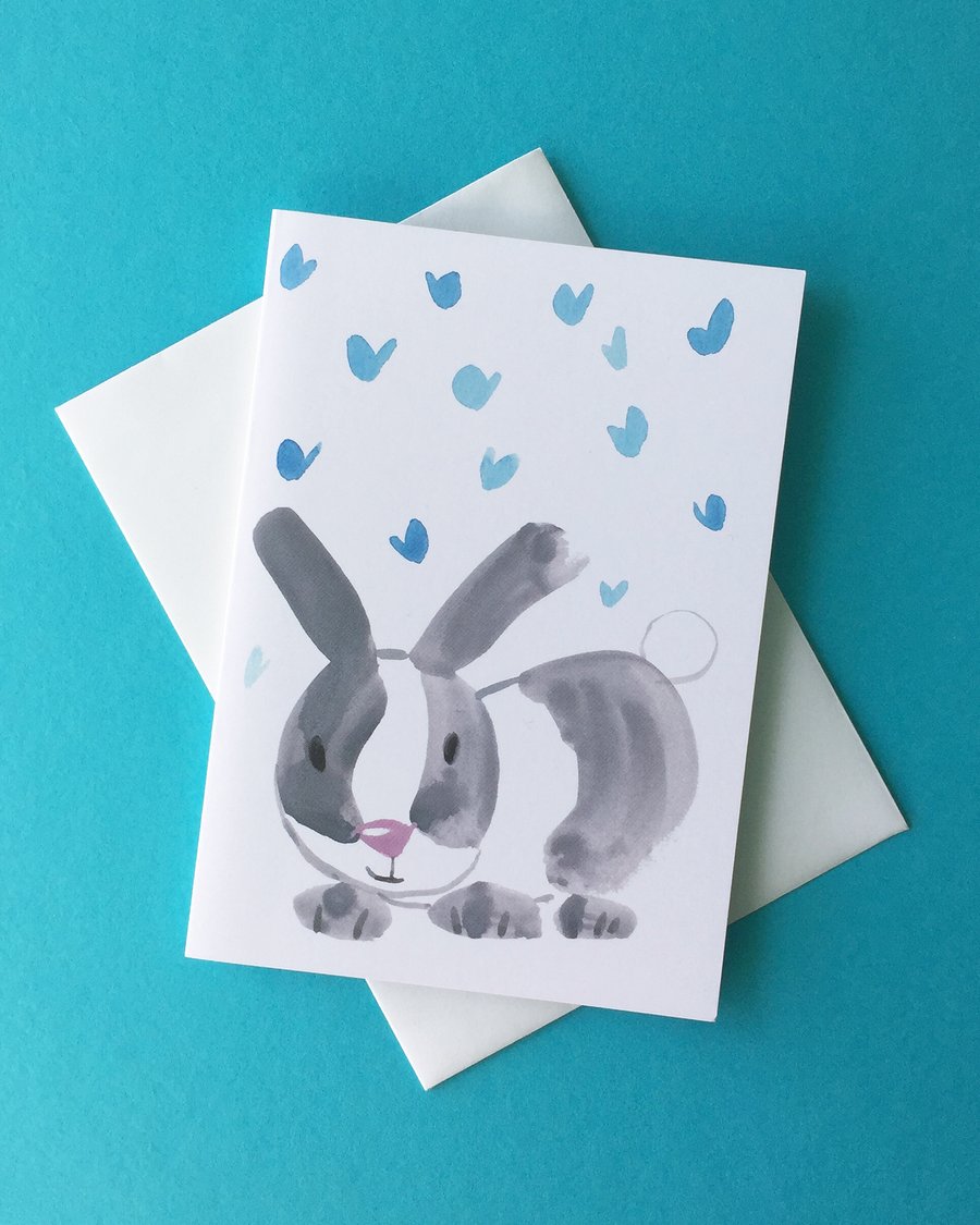 Baby Rabbit Card by Jo Brown