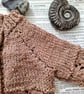 Autumnal Light Brown Cardigan - Image 4