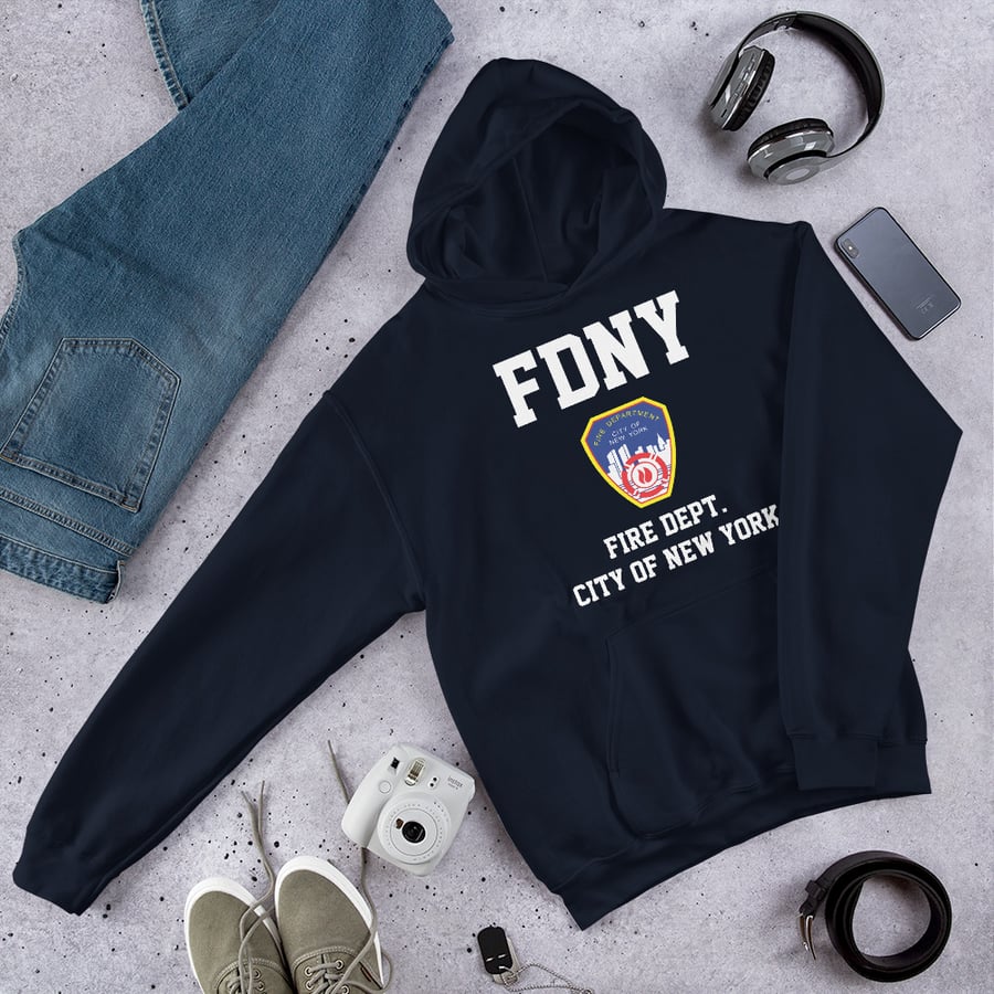 FDNY Hoodie - Folksy