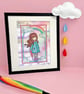 Bothy Threads Santoro Gorjuss 'Rainbow Wishes' Cross Stitch Kit - Image 3