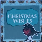 Cheery Robin Christmas wishes Christmas card