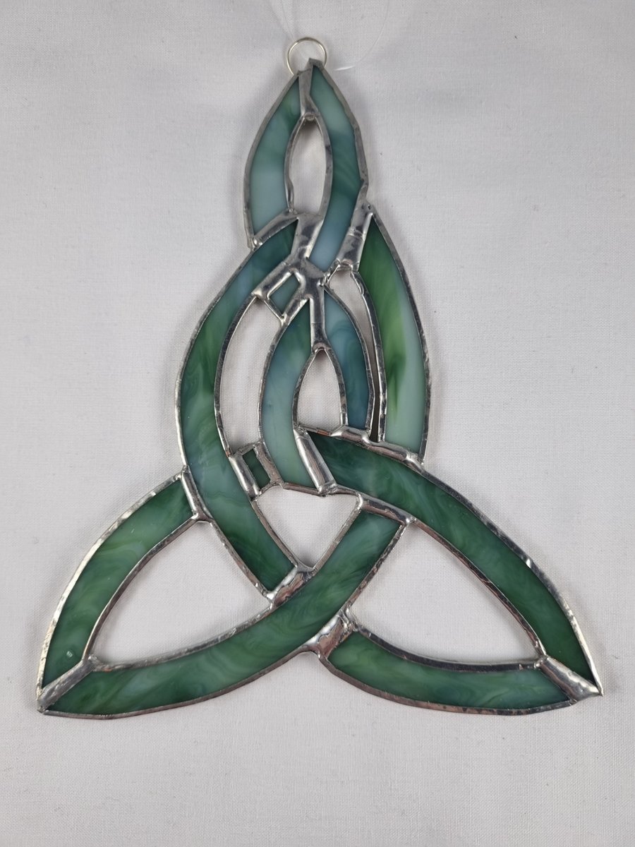 539 Mother and child Celtic knot - handmade hanging decoration.
