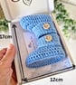 Baby Girl Gender Reveal Gift – It's a Girl Booties Keepsake - Image 5