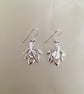 Maple Leaf Earring Setting - E10 - Image 1