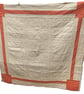 Handmade Autumn Sampler Quilt - Reversible Pumpkin Patchwork Throw - Image 4