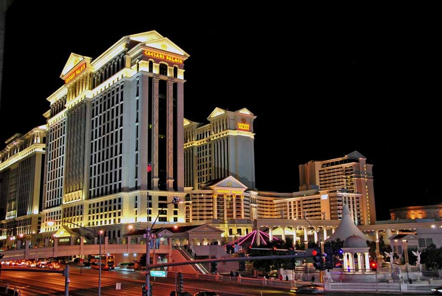 Caesars Palace Hotel Las Vegas America Photograph Print