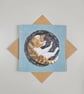Ginger cat card, sleeping cat, cat lovers, love cats - Image 3