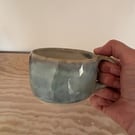Handmade ceramic mug, 350ml coffee cup