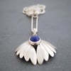 SECONDS SUNDAY Wings or Fan Reversible Pendant Necklace with gemstones