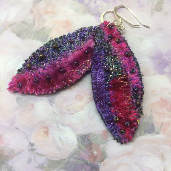 Little Piece of Art Boho Rose Earrings