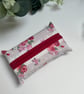 Tissue Holder: Red & Pink Rose - Image 2