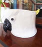Cockatoo Ceramic Pot - Handmade - Image 8